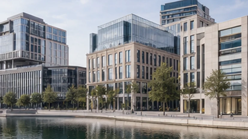 Contemporary German city architecture