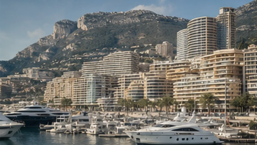 Monaco waterfront and residences